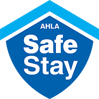 AHLA Safe Stay logo