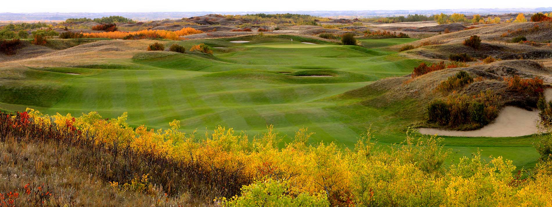 golf course in early fall